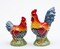Ceramic Mini-size Rainbow Rooster Salt & Pepper Shakers, Home Décor, Gift for Her, Gift for Mom, Kitchen Décor, Farmhouse Decor